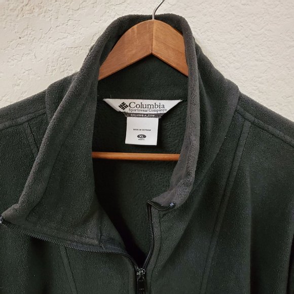 Columbia Men's Fleece Zip Closure Jacket Size XL - Picture 2 of 10